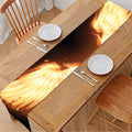 Flame Wings Print Table Runner