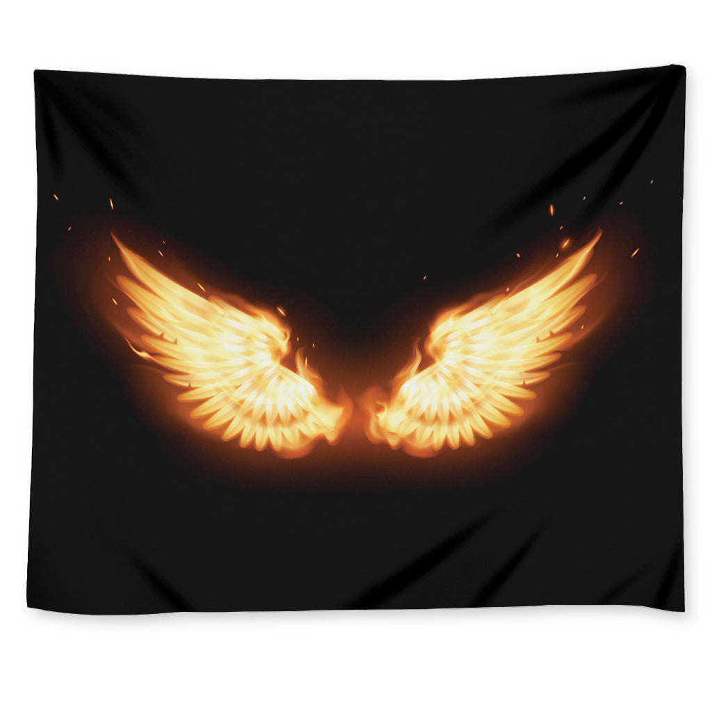 Flame Wings Print Tapestry