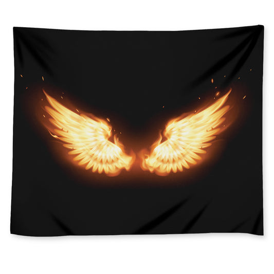 Flame Wings Print Tapestry