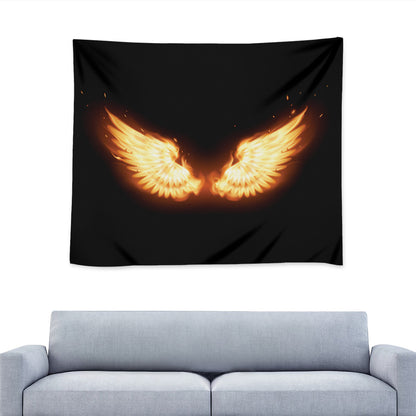 Flame Wings Print Tapestry