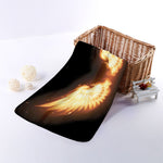 Flame Wings Print Towel
