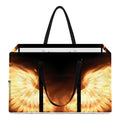 Flame Wings Print Utility Tote Bag