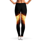 Flame Wings Print Women's Leggings