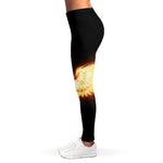 Flame Wings Print Women's Leggings