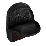 Flaming Demon Skull Print Casual Backpack