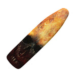 Flaming Demon Skull Print Ironing Board Cover