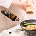 Flaming Firefighter Emblem Print Skillet Handle Cover