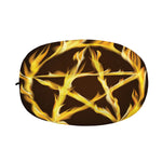 Flaming Pentagram Symbol Print Car Side Mirror Covers