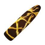 Flaming Pentagram Symbol Print Ironing Board Cover