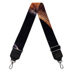 Flaming Skull And Cross Wrench Print Bag Strap