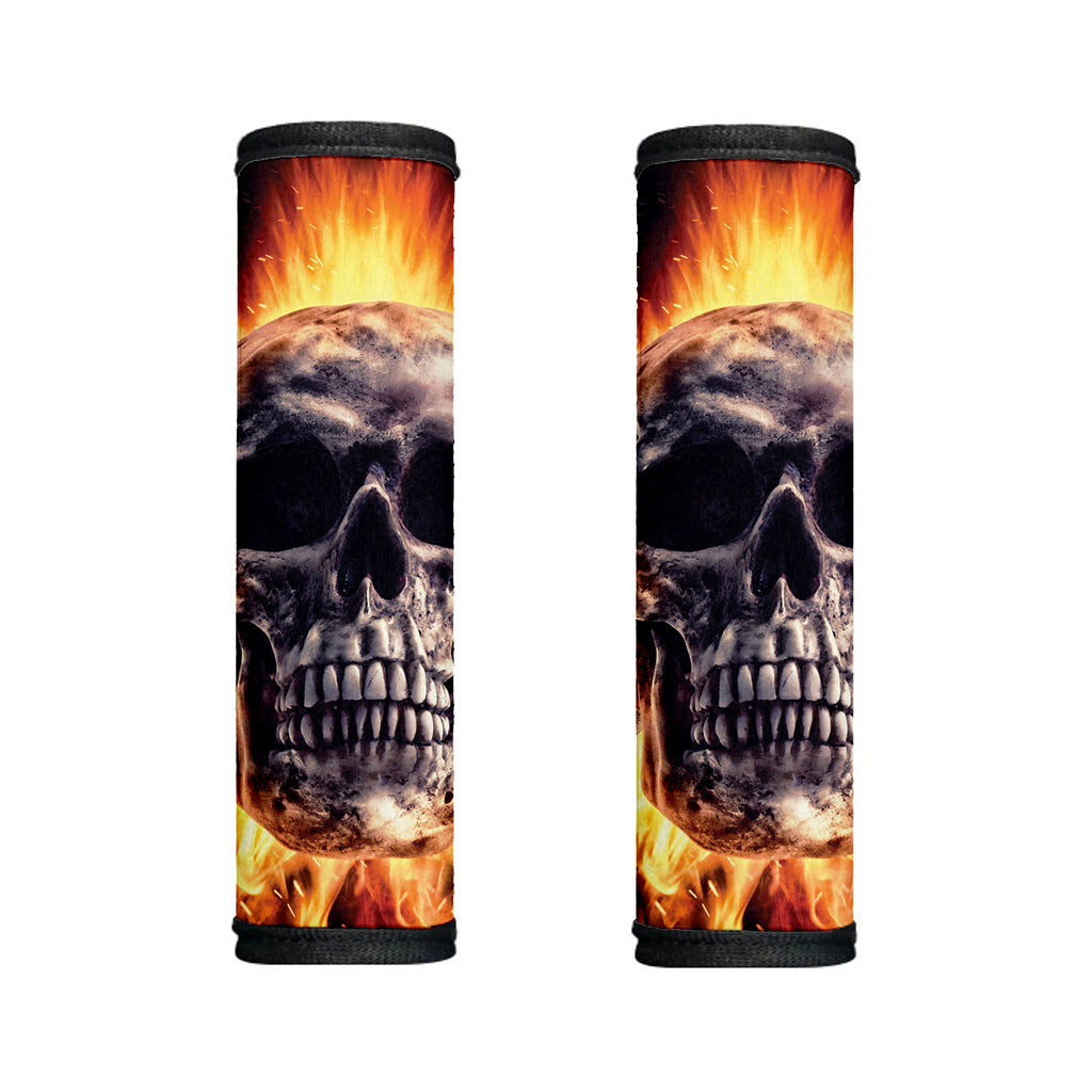 Flaming Skull And Cross Wrench Print Handle Covers