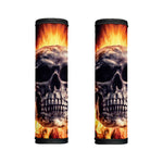 Flaming Skull And Cross Wrench Print Handle Covers