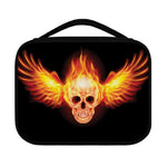 Flaming Skull With Fire Wings Print Classic Bible Case