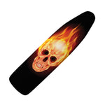 Flaming Skull With Fire Wings Print Ironing Board Cover