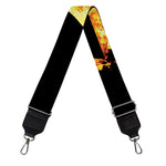 Flaming Star of David Print Bag Strap