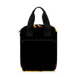 Flaming Star of David Print Bible Tote Bag