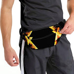 Flaming Star of David Print Fanny Pack
