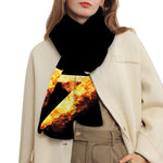 Flaming Star of David Print Scarf