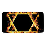Flaming Star of David Print Towel