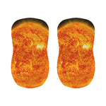 Flaming Sun Print Bar Stool Covers