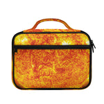 Flaming Sun Print Briefcase Bible Bag