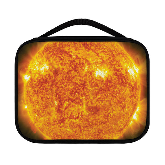 Flaming Sun Print Classic Bible Case