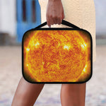 Flaming Sun Print Classic Bible Case