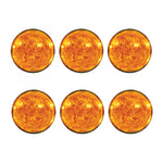 Flaming Sun Print Coaster Set