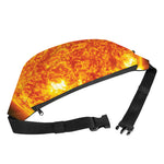 Flaming Sun Print Fanny Pack