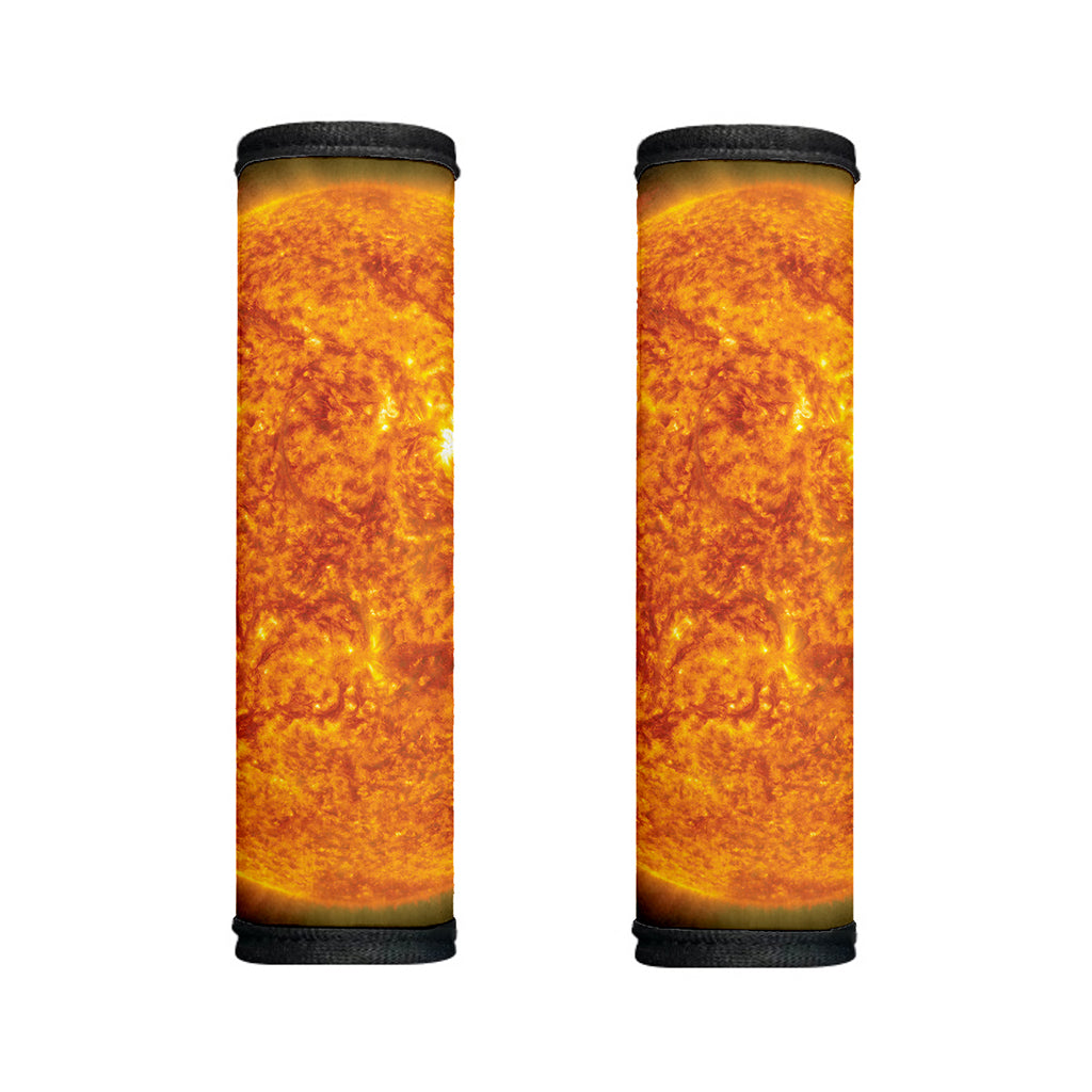 Flaming Sun Print Handle Covers