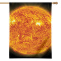 Flaming Sun Print House Flag