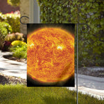 Flaming Sun Print House Flag