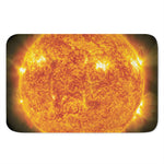 Flaming Sun Print Indoor Door Mat