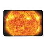 Flaming Sun Print Kitchen Mat