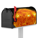 Flaming Sun Print Mailbox Cover