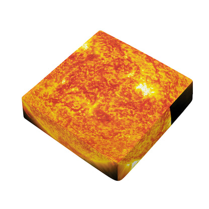 Flaming Sun Print Outdoor Seat Cushion Cover