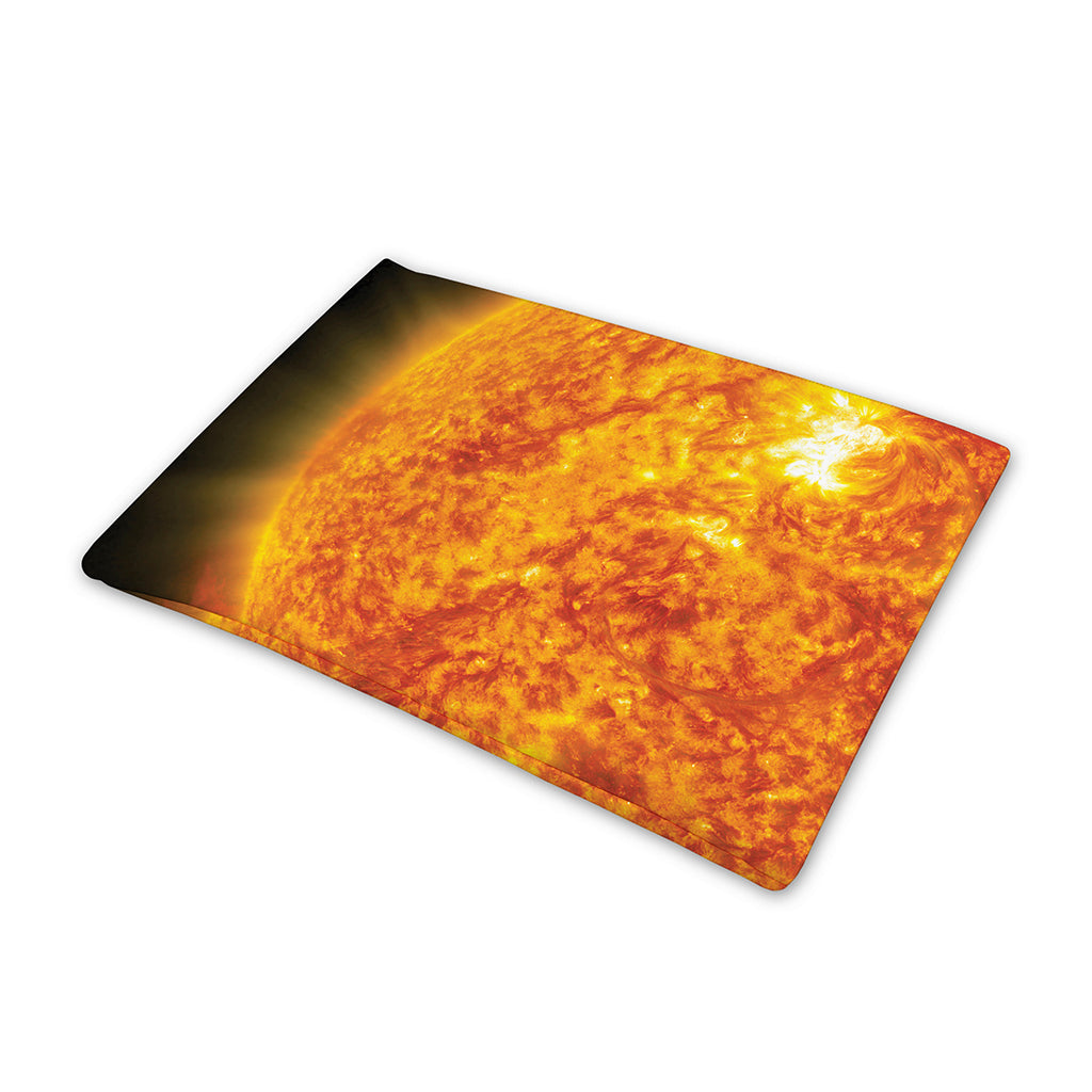 Flaming Sun Print Pet Cooling Mat Cover