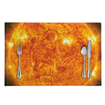 Flaming Sun Print Placemat