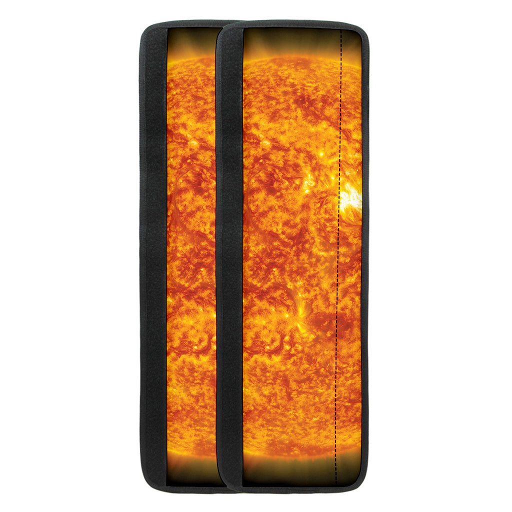 Flaming Sun Print Refrigerator Handle Covers