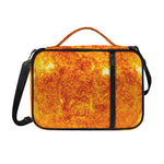 Flaming Sun Print Shoulder Strap Bible Bag