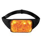 Flaming Sun Print Waist Bag