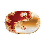 Flaming Yin Yang Print Car Side Mirror Covers