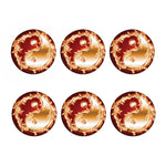 Flaming Yin Yang Print Coaster Set