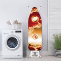 Flaming Yin Yang Print Ironing Board Cover