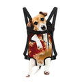 Flaming Yin Yang Print Pet Carrier Backpack