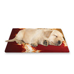 Flaming Yin Yang Print Pet Cooling Mat Cover