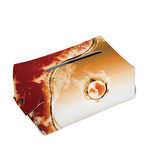 Flaming Yin Yang Print Rectangle Tissue Box Cover