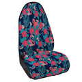 Flamingo And Hawaiian Floral Print Waterproof Car Seat Cover