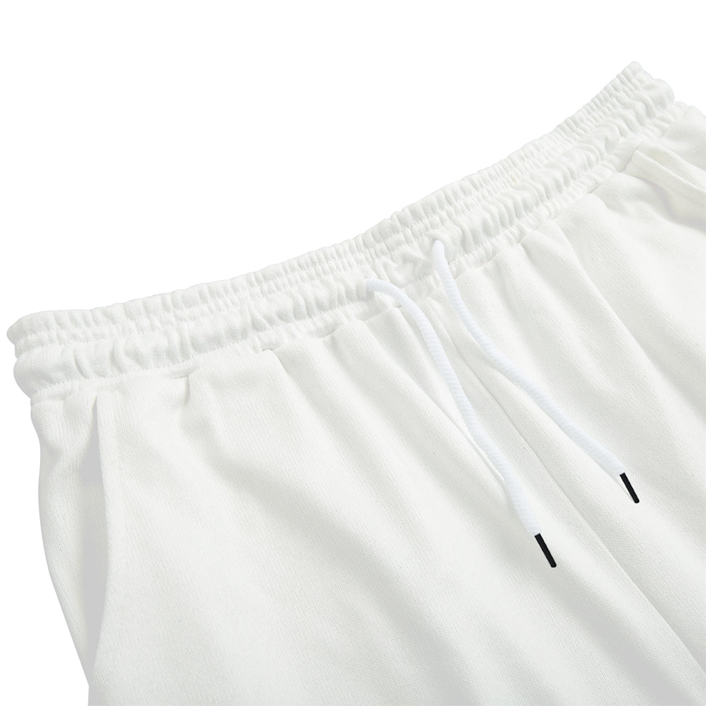 Baseballs Pattern Print Fleece Lined Knit Pants