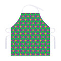 Fleur-De-Lis Mardi Gras Pattern Print Adjustable Apron